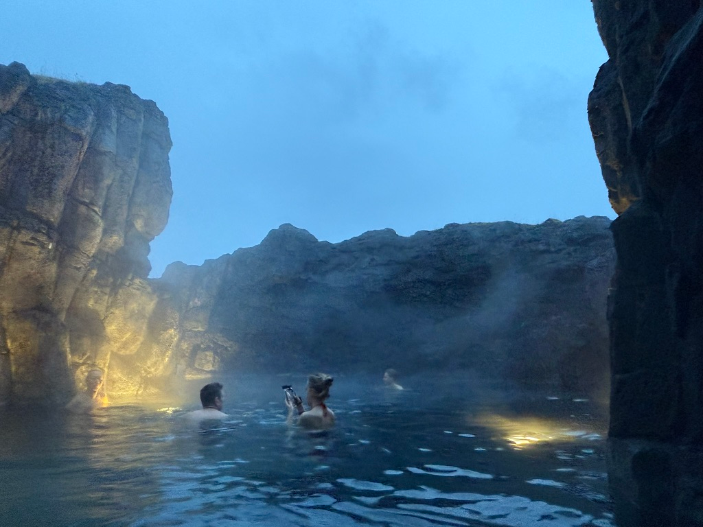 The First Dip in the Lagoon | Sky Lagoon, Reykjavik Iceland